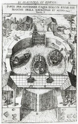 Entwurf für eine Kanalschleuse, 1607